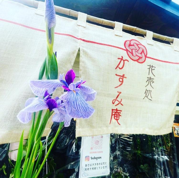 和風花屋『花売処 かすみ庵』（大刀洗町）  珍しい生花や浴衣にぴったりな花の髪飾り人気